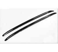 Galerie toit voiture Barres toit alliage aluminium pour Cayenne pour Coupe pour Turbo 2020 - 2024 barres porte-bagages supports supérieurs boîtes Rail Galerie Toit(Noir)