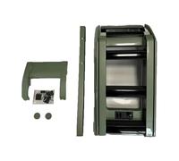 Galerie toit voiture Pour Land pour Rover pour Defender 130 110 90 2020 2021 2022 2023 2024 cadre de protection échelle relevable pliable Galerie Toit
