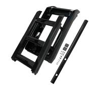 Galerie toit voiture Support de toit pliable et relevable, accès pour Land pour Rover pour Defender 110 L851 2020 2021 2022 2023 2024 2025 Galerie Toit(Noir)