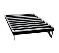 Galerie toit voiture Supports toit voiture Rail toit de bagage alliage aluminium hors route du profil bas 4X4 pour Toyota FJ pour Cruiser SUV Galerie Toit