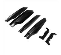 Galeries de toit Compatible Avec Toyota Pour Land Pour Cruiser Pour Prado FJ150 2010-2019 Housse Protection Pour Barres Toit Voiture Accessoires Pour Rails Jambe