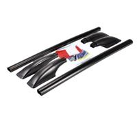 Galeries de Toit pour Chevrolet pour Spark pour Aveo Hatchback Barre De Toit en Alliage D'aluminium(Noir)