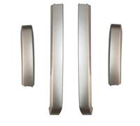 Galeries De Toit pour Peugeot 2008 pour MK1 2013 2014 2015 2016 2017 2018 Capuchon D'extrémité De Rail De Toit Couvercles De Base De Support Barres Toit (Size : Front Right 1PC)