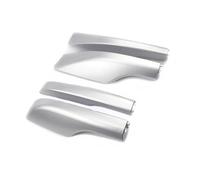 Galeries Toit 4p Barres Toit Couvercle D'extrémité Coque Extérieures Avant Arrière Gauche Droite Toit pour Toyota pour Land Cruiser LC200 FJ200 08-19 Porte-Bagages Voiture(Argent)