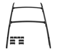 Galeries Toit Barres Toit Voiture Style OEM Barres Porte-Bagages Barre Transversale Supérieure Accessoires pour CR-V pour CRV 2017-2022 Porte-Bagages Voiture(Le Noir)