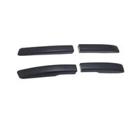 Galeries Toit Capuchon Protection Barres Coque D'extrémité Rail Bagages Toit Couvercle Plastique Remplacement pour Mitsubishi pour SUV ASX 13-19 Porte-Bagages Voiture(4PCS Set)