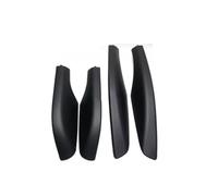 Galeries Toit Coque Protection D'extrémité Rail Toit Noir Mat pour Toyota pour Fortuner AN50 pour Hilux 04-14 Porte-Bagages Voiture