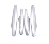 Galeries Toit Housse Protection Galerie Toit Avant Arrière Noire pour Nissan pour Patrol Y62 10-15 Porte-Bagages Voiture(4 pièces)