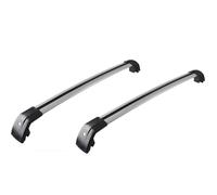 Galeries Toit Lot 2 Barres Toit Latérales Aluminium pour Volvo pour XC60 2013-2018 Porte-Bagages Voiture