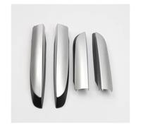 Galeries Toit Lot 4 Barres Toit ABS Couvercle D'extrémité Rail Coque Protection pour Toyota pour RAV4 XA40 13-18 Porte-Bagages Voiture(Full Set)