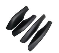 Galeries Toit Lot 4 Coques Protection Barres Toit ABS pour Toyota pour Fortuner AN50 AN60 pour Hilux SW4 04-15 Porte-Bagages Voiture