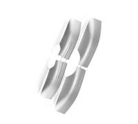 Galeries Toit Lot 4 Coques Protection Barres Toit pour BMW pour X6 E71/E72 2008-2014 Argentées Rénovation Extérieure Porte-Bagages Voiture