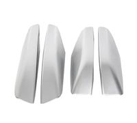 Galeries Toit Lot 4 Embouts Protection Barres Toit Voiture Noir Et Argenté, pour Toyota pour 4Runner N210 2003-2009 Porte-Bagages Voiture(Argent)