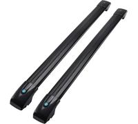 Galeries toit Pour Benz Pour GLS 2020 2021 2022 2023 2024 2025 2 Pièces Barres Transversales Toit Avec Rails Bagages Voiture(Black)