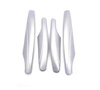 Galeries Toit pour Nissan Patrol Y62 2010-2018 Couvercle Galerie Toit Avant Arrière Noir Barre Protection Porte-Bagages Coque D'extrémité Rail Porte-Bagages Voiture(4 pièces)