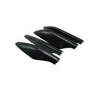 Galeries Toit pour Toyota pour Land pour Cruiser Prado LC120 FJ120 03-09 Barres Toit Capuchon D'extrémité Rail Coque Protection Décorative Porte-Bagages Voiture(4pcs Set)