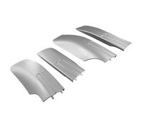 Galeries Toit Voiture pour BMW E71 E72 pour X6 2008-2014 Extérieur Galerie Toit Rail Rénovation Couvercle D'extrémité Dôme Support Boîtier Capuchon Porte-Bagages Voiture