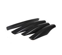 Galeries Toit Voiture pour Lexus RX350 RX400h RX330 2003-2005 2006 2007 2008 2009 Noir ABS Barres De Toit Rail Fin Protection Coque Remplacer 4PCS