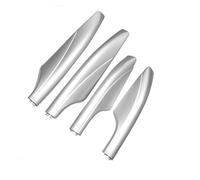 Galeries Toit Voiture pour Nissan Patrol Y62 2010-2013 2014 2015 2016 2017 Argent ABS Barres De Toit Rail Protection D'Extrémité Remplacement Coque 4PC