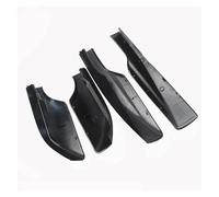 Galeries Toit Voiture pour Toyota pour RAV4 2006-2012 ABS Barres De Toit Transversales Rail Protection Couverture 4PCS Cargo End Shell Cap Trim