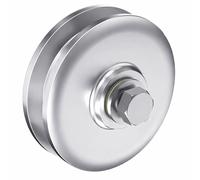 Galet acier diamètre 82 mm gorge carrée MANTION 1002FA