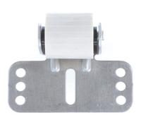 Galet anti-flexion aluminium pour tablier de volet roulant