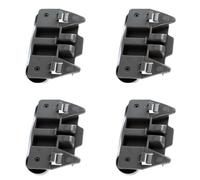 Galet Chariot Panier Lave-Vaisselle, Compatible Pour KitchenAid KDFE104HPS | Remplace Pièce W10195417V WPW10195417 AP4538445, Roulette Glissiere Axe Butee Bloque Tiroir Cuve KDTE104ESS
