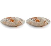 Galet d'argile naturelle pour diffusion d'huiles essentielles (Lot de 2)