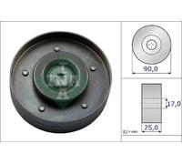 Galet enrouleur de courroie d'accessoire INA 532 0694 10
