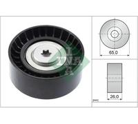 Galet de courroie trapézoïdale 532 0748 10 INA pour BMW 3 Touring 5 4 Coupé 1 X5