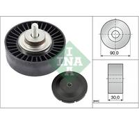 Ina Galet enrouleur de courroie d'accessoire 532 0752 10 plastique pour BMW 3