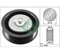 Galet enrouleur de courroie d'accessoire INA 532 0808 10