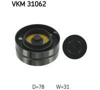 SKF VKM 31062 Galet enrouleur de courroie d'accessoire