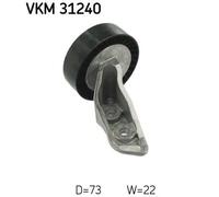 SKF VKM 31240 Galet enrouleur de courroie d'accessoire