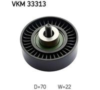 Galet de courroie trapézoïdale VKM 33313 SKF pour FIAT CITROËN PEUGEOT IVECO