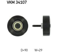 SKF Kit de galet tendeur Multi-V VKM 34107