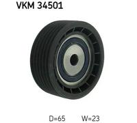 SKF VKM 34501 Galet enrouleur de courroie d'accessoire