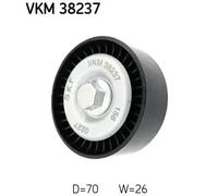 Galet de courroie trapézoïdale VKM 38237 SKF pour BMW 3 Touring 3 Compact 3 1 X3
