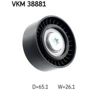 SKF VKM 38881 Galet enrouleur de courroie d'accessoire
