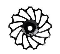 Galet de dérailleur arrière 11/13/15 Dents avec roulements en céramique for VTT et vélo de Route(Black,11T)