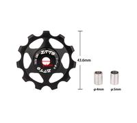 Galet de galet de dérailleur arrière en alliage d'aluminium à roulement scellé 11T - Léger