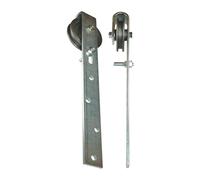 Galet de porte coulissante avec étrier 140mm STA galv. max.130kg 14/17mm Heinrich Betz & Söhne