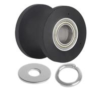 Galet De Rechange Pour Elliptique - Aluminium Polyuréthane 6.2x5.05cm | Jeu Roues Avec Roulement Pré-assemblé Silencieux | Pièce Réparation Fitness Rouleaux Rechange Entraînement Intérieur Appartement