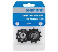 Shimano Galets de dérailleur M5100/5120/4120 - 10/11 vitesses - Noir (jeu)