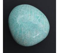 Galet en Amazonite de 180 grammes et 60 millimètres, Minéral Amazonite de Madagascar, Minéral Pur, Pierre Unique, Pierre décorative, Pierre de Transformation