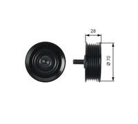 GATES DriveAlign Galet Tendeur T36410