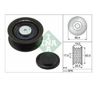 Galet enrouleur de courroie d'accessoire INA 532 0642 10