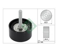 Galet de courroie trapézoïdale 532 0869 10 INA pour OPEL ASTRA J GTC ASTRA J