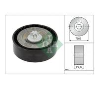 Galet enrouleur de courroie d'accessoire Schaeffler INA 532 0895 10