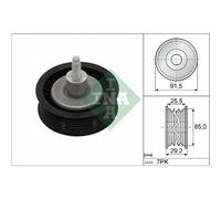 Galet enrouleur de courroie d'accessoire Schaeffler INA 532 0909 10